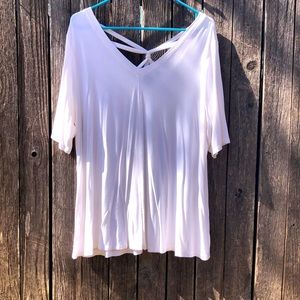 Lane Bryant Short Sleeved Tunic, 14/16